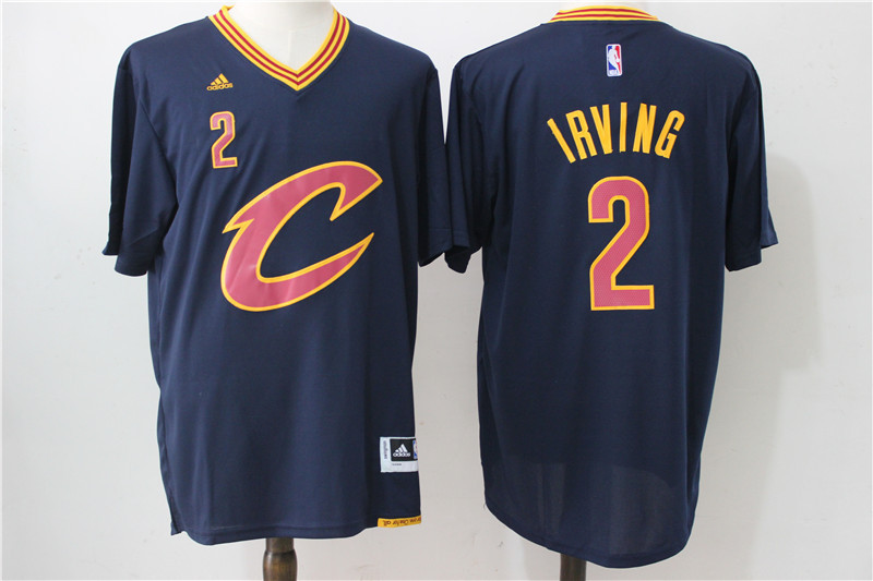 NBA Cleveland Cavaliers #2 Irving Blue Short Sleeve Jersey