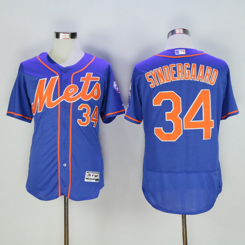 MLB New York Mets #31 Piazza Blue Jersey