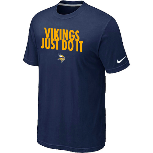 NFL Minnesota Vikings Just Do It D- Blue TShirt 21 