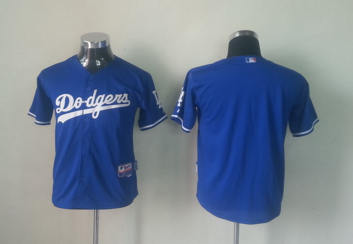 MLB Los Angeles Dodgers Blank jersey Blue