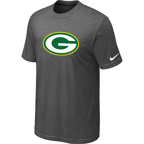  Green Bay Packers Sideline Legend Authentic Logo TShirt Darkgrey 153 