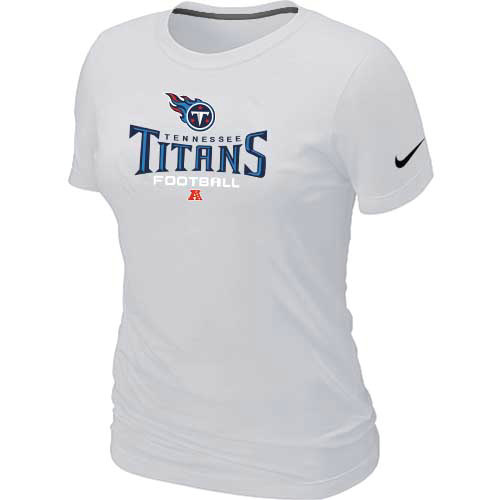  Tennessee Titans White Womens Critical Victory TShirt 36 