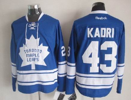 NHL Maple Leafs #43 Nazem Kadri Stitched Blue Jersey