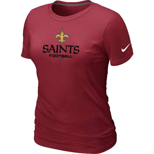 New Orleans Saints Red Womens Critical Victory TShirt 62