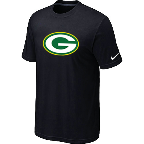  Green Bay Packers Sideline Legend Authentic Logo TShirt Black 171 