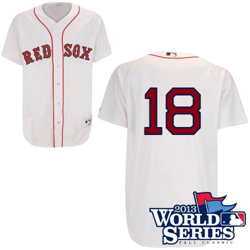 Boston Red Sox 18# Daisuke Matsuzaka Home w2013 World Series Patch