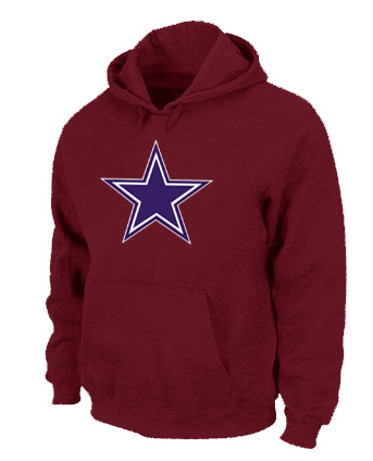 Dallas Cowboys Logo Pullover Hoodie RED