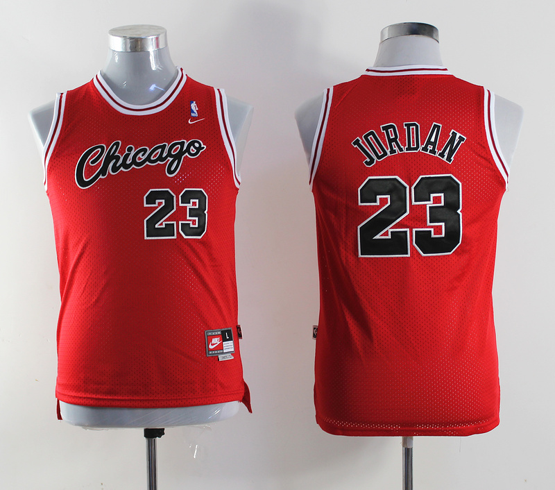 youth nba chicago bulls #23 jordan red(new)