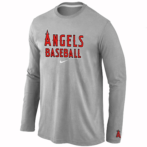 Nike Los Angels of Anaheim Long Sleeve T-Shirt Grey