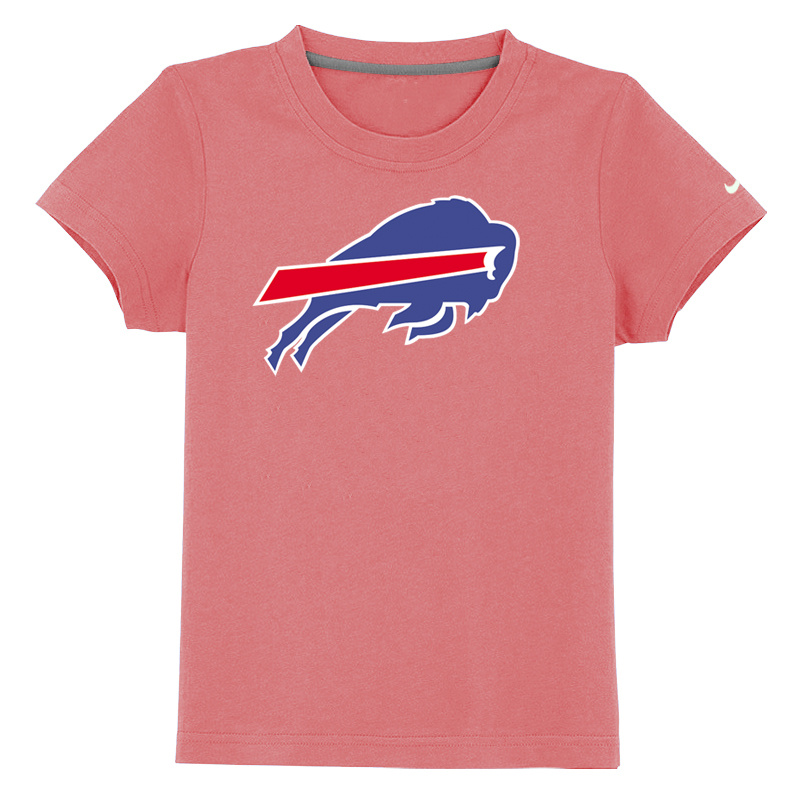 Buffalo Bills Sideline Legend Authentic Logo Youth T Shirt Pink