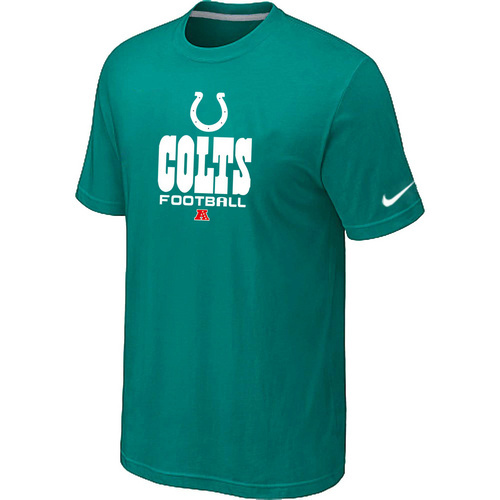  Indianapolis Colts Critical Victory Green TShirt 15 