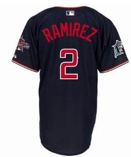 National League Authentic Florida Marlins #2 Hanley Ramirez 2010 All-Star Jersey