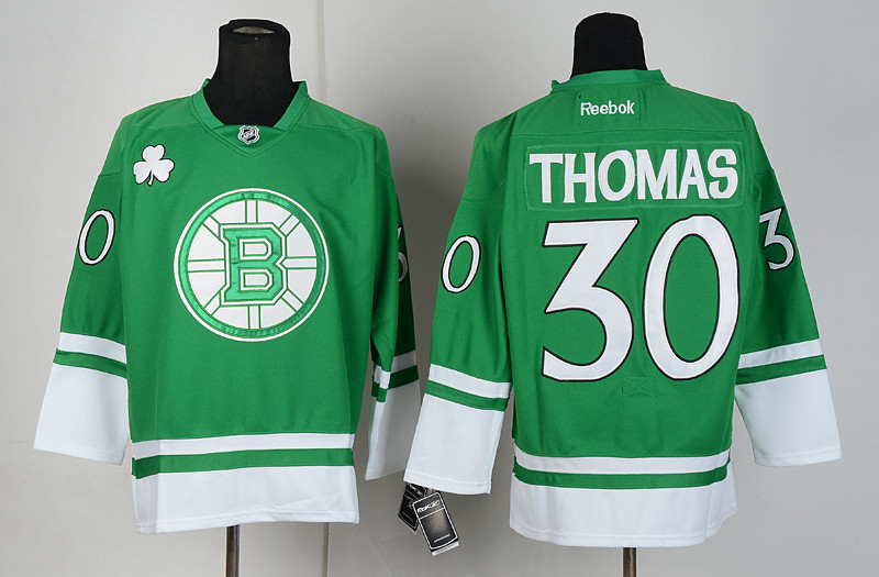 Boston Bruins #30 Thomas Green Jersey