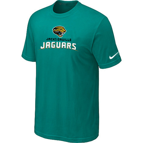  Nike Jacksonville Jaguars Authentic Logo TShirt Green 78 
