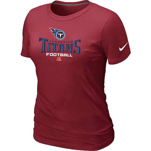  Tennessee Titans Red Womens Critical Victory TShirt 37 