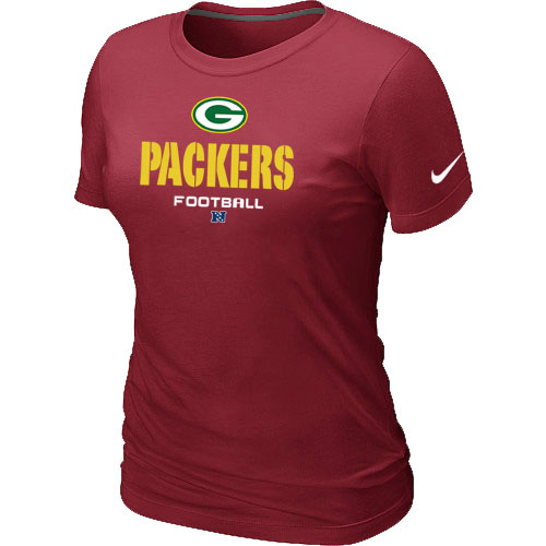  Green Bay Packers Critical Victory Womens Red TShirt 40 