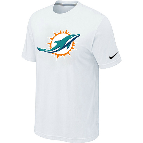 Miami Dolphins Sideline Legend logo T-Shirt White