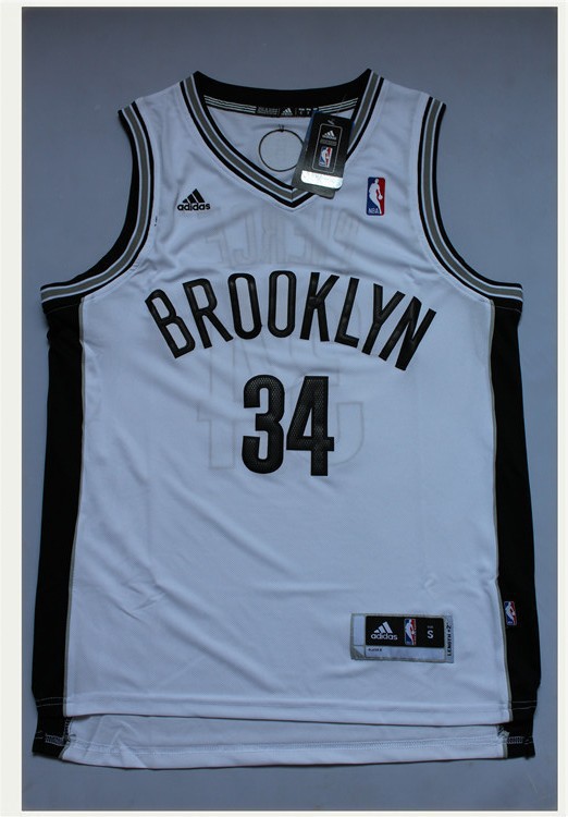 NBA Brooklyn Nets #34 Jersey White