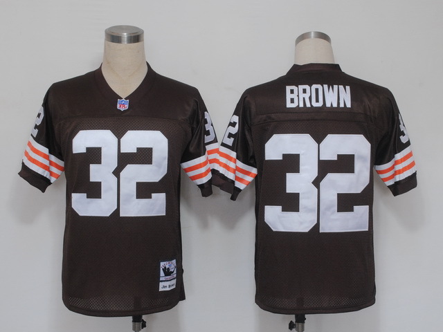 NFL Jerseys Cleveland Browns 32 Jim Brown Brown M&N