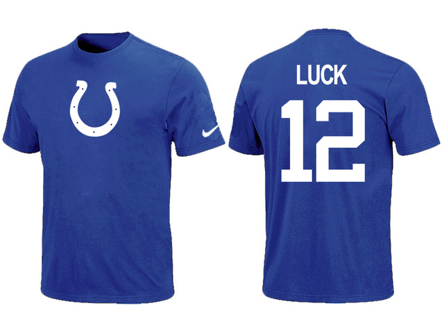  Nike Indianapolis ColtsLUCK Name& Number TShirt 64 