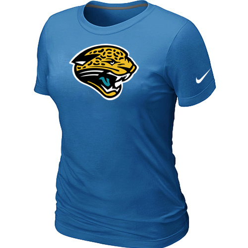  Jacksonville Jaguars L-blue Womens Logo TShirt 61 