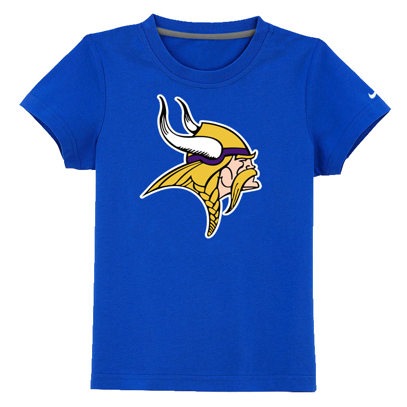 Minnesota Vikings Sideline Legend Authentic Logo Youth T Shirt blue
