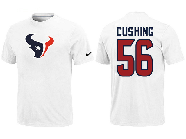  Nike Houston Texans 56  Cushing Name& Number White TShirt 30 