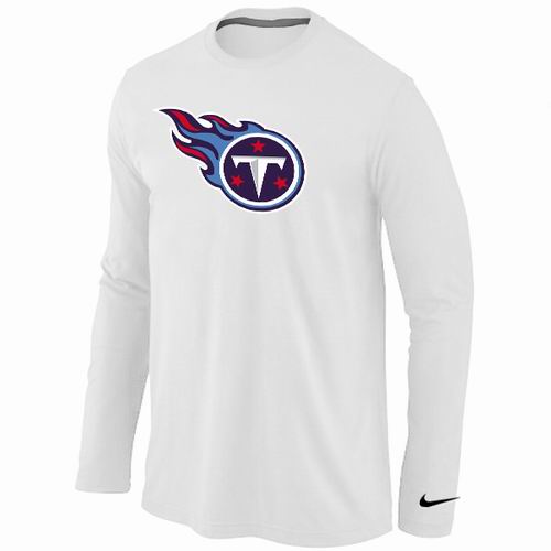 Nike Tennessee Titans Logo Long Sleeve T-Shirt WHITE