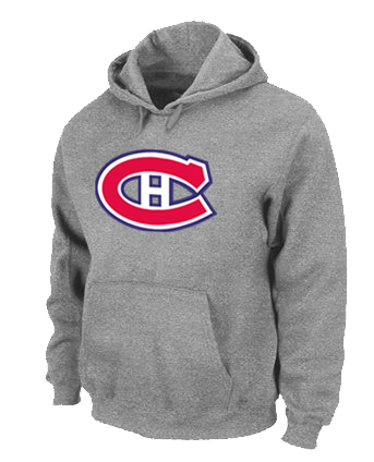 NHL Montral Canadiens Big & Tall Logo Pullover Hoodie Grey