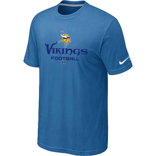  Minnesota Vikings Critical Victorylight Blue TShirt 31 