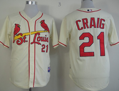 MLB St.Louis Cardinals #21 Craig White jersey