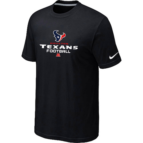  Houston Texans Critical Victory Black TShirt 47 