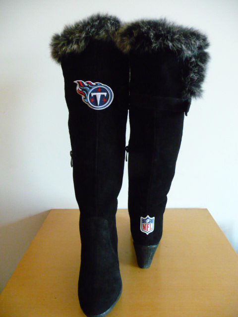 NFL Tennessee Titans Black Women Boots