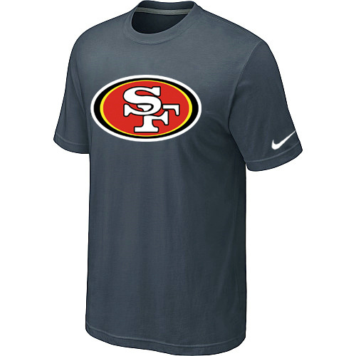  Nike San Francisco 49 ers Sideline Legend Authentic Logo TShirt Grey 255 