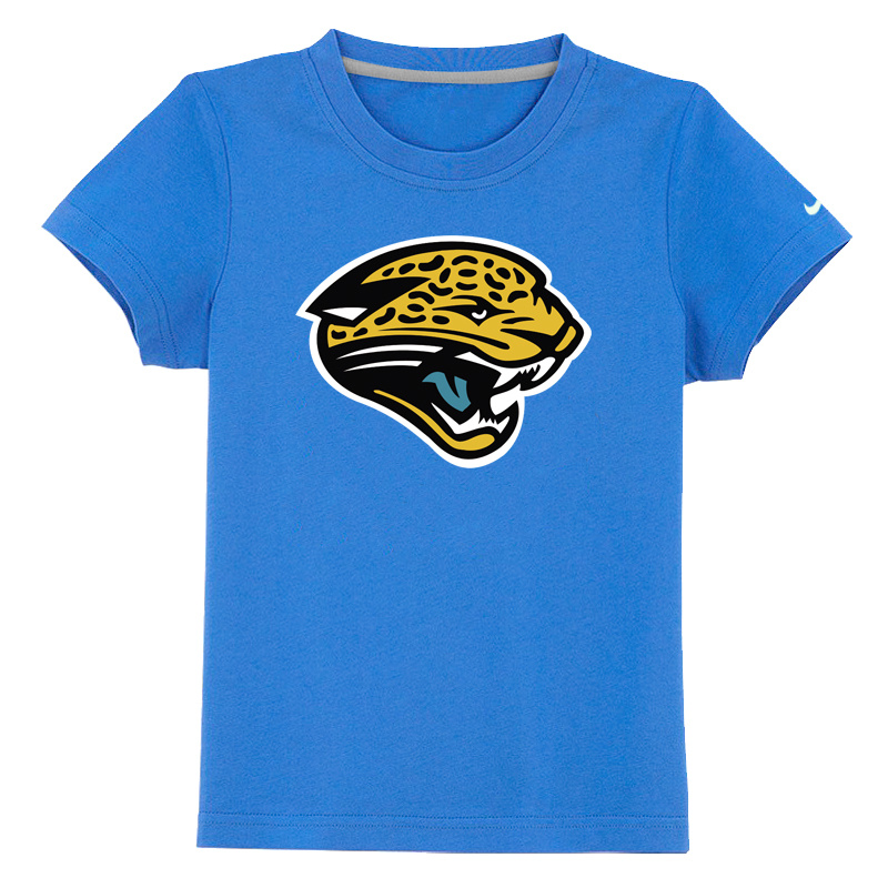 Jacksonville Jaguars Sideline Legend Authentic Logo Youth T Shirt light blue