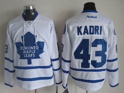 Toronto Maple Leafs Nazem Kadri #43 White Jersey