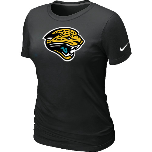  Jacksonville Jaguars Black Womens Logo TShirt 54 