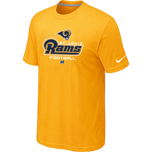  St- Louis Rams Critical Victory Yellow TShirt 6 
