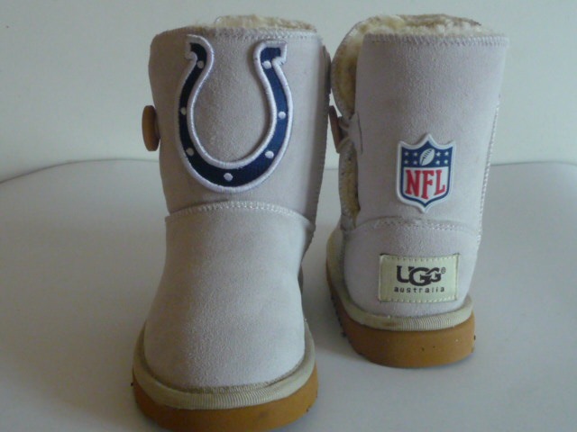 Kids NFL Indianapolis Colts UGG Snow boots Beige