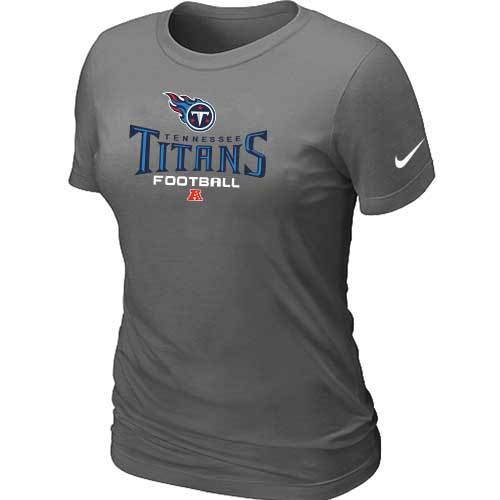  Tennessee Titans D- Grey Womens Critical Victory TShirt 43 