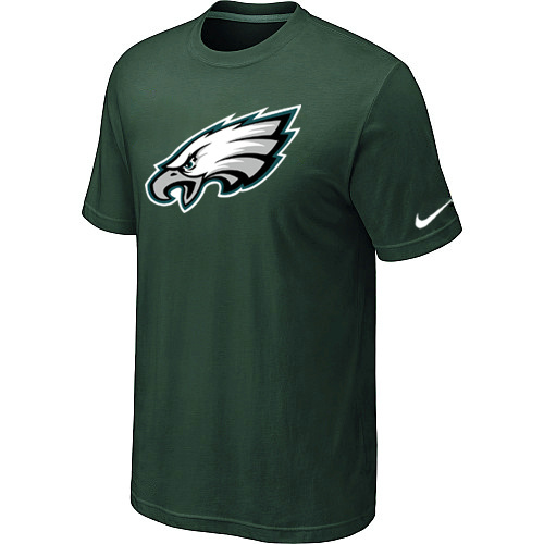  Philadelphia Eagles Sideline Legend Authentic Logo TShirt D- Green 101 