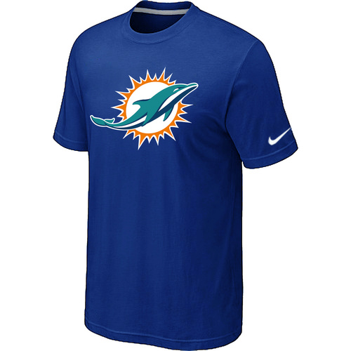 Miami Dolphins Sideline Legend logo T-Shirt Blue