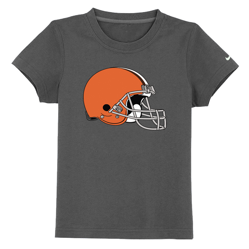 Cleveland Browns SidelineLegend Authentic Logo Youth T Shirt Dark grey