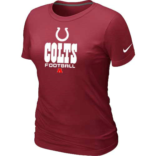 Indianapolis Colts Red Womens Critical Victory TShirt 38 