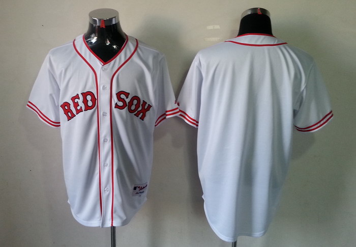 MLB Boston Red Sox Blank jersey Red 