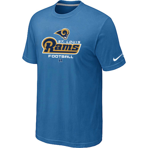  St- Louis Rams Critical Victorylight Blue TShirt 12 