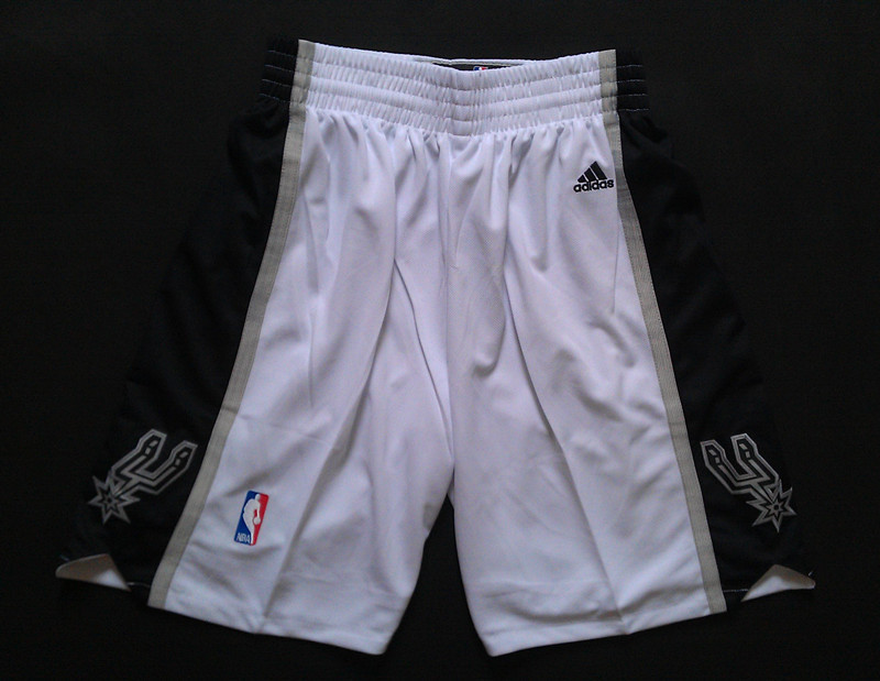 NBA San Antonio Spurs White Short Pant
