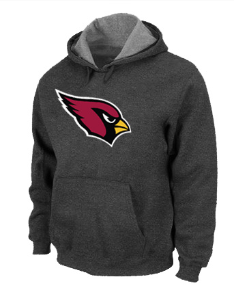 Arizona Cardinals Logo Pullover Hoodie D.Grey