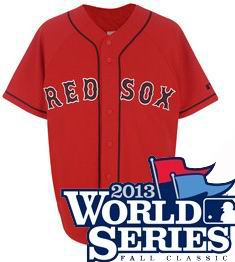 Boston Red Sox #20 Youkilis red w2013 World Series Patch