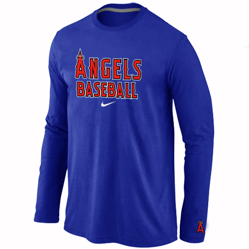 Nike Los Angels of Anaheim Long Sleeve T-Shirt Blue